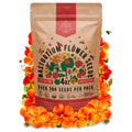 Nasturtium Seeds: 700+ Non-GMO Heirloom Edible Flower Seeds