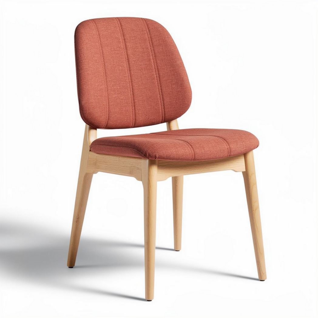 Fabric Dining Chair for Home or Restaurant Use – Wood and Fabric – 45 x 50 x 85cm