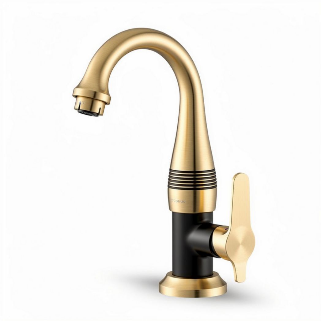 Kitchen Faucet with Pull-Down Sprayer – Suitable for Home Use – Made of Stainless Steel – 20 x 10 x 30cm