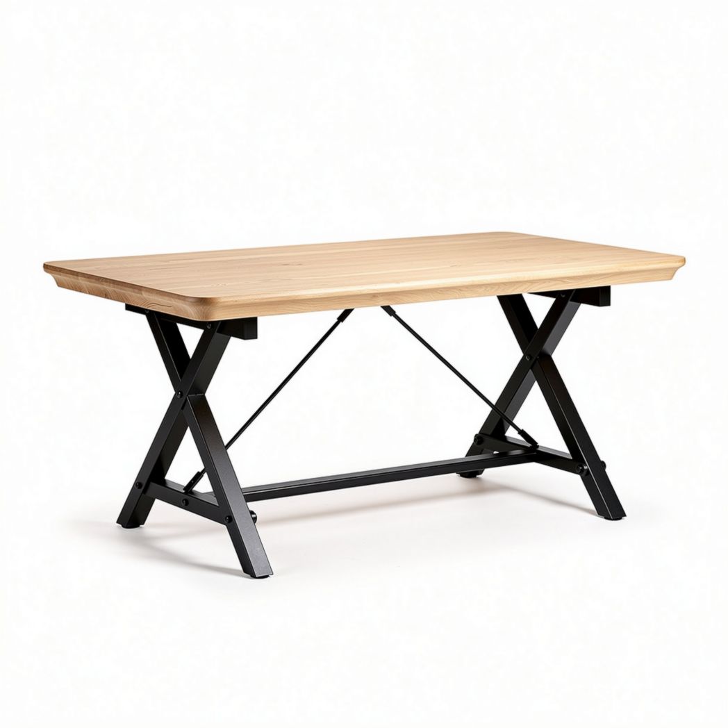 Wooden Dining Table for Indoor Use with Contemporary Design – 180 x 90 x 75cm