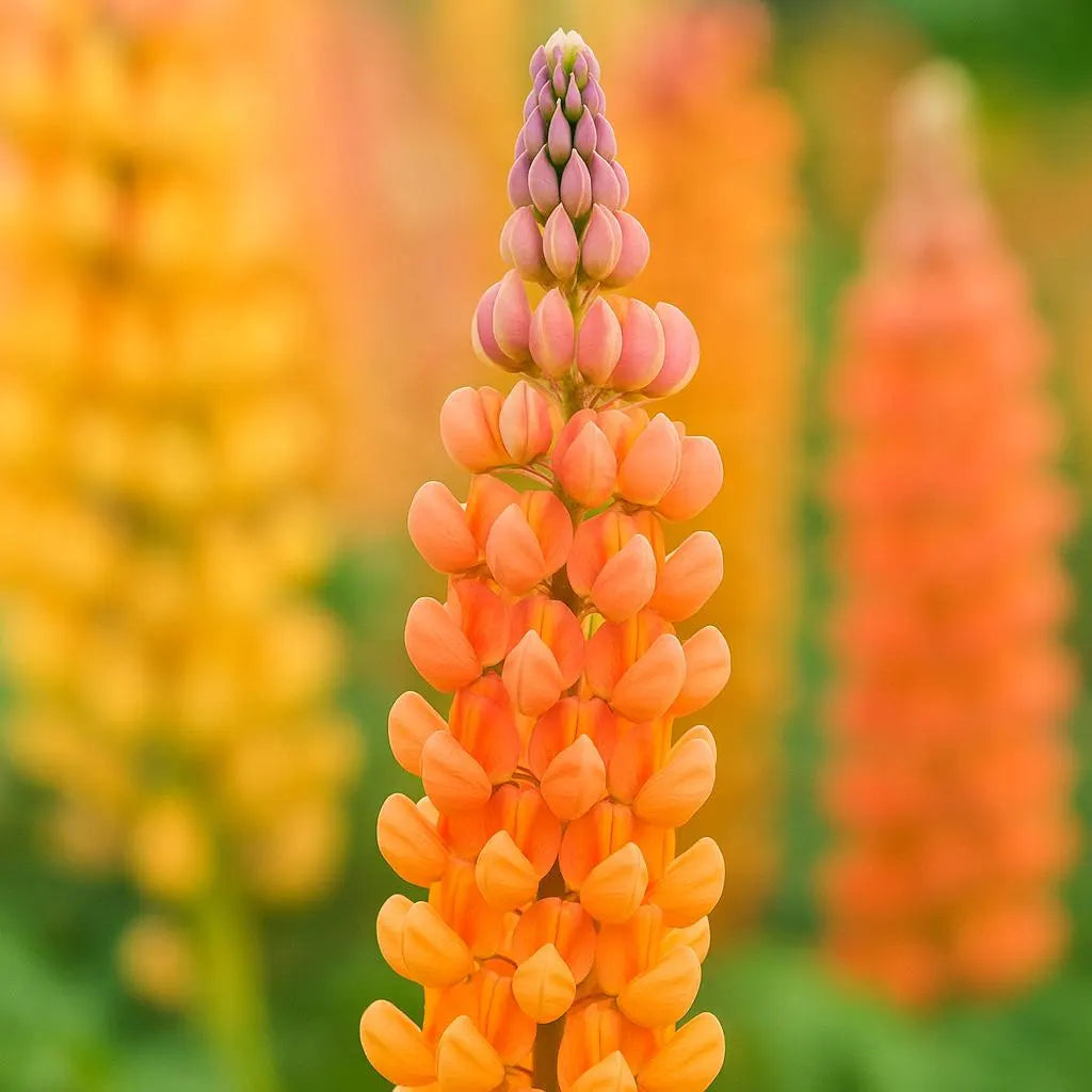 Salmon Star Lupine Seeds: Perennial Salmon-Pink Blooms