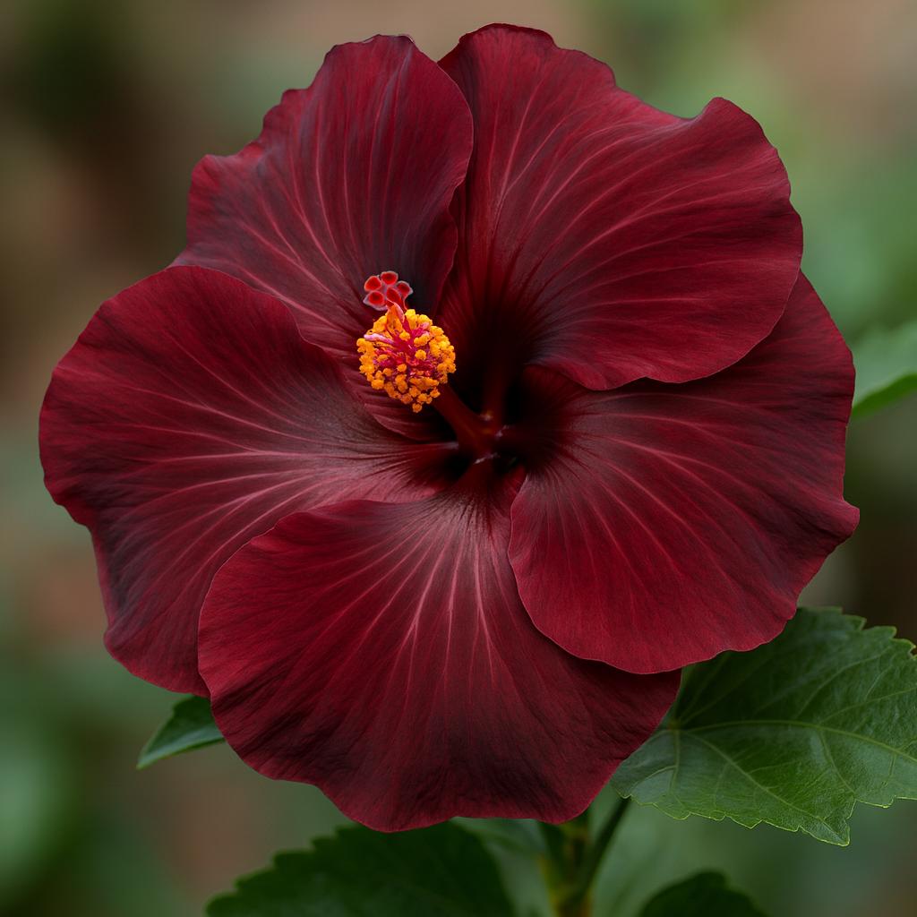 Dark Red Black Hibiscus 20 Seeds: Exotic Tropical Garden Blooms