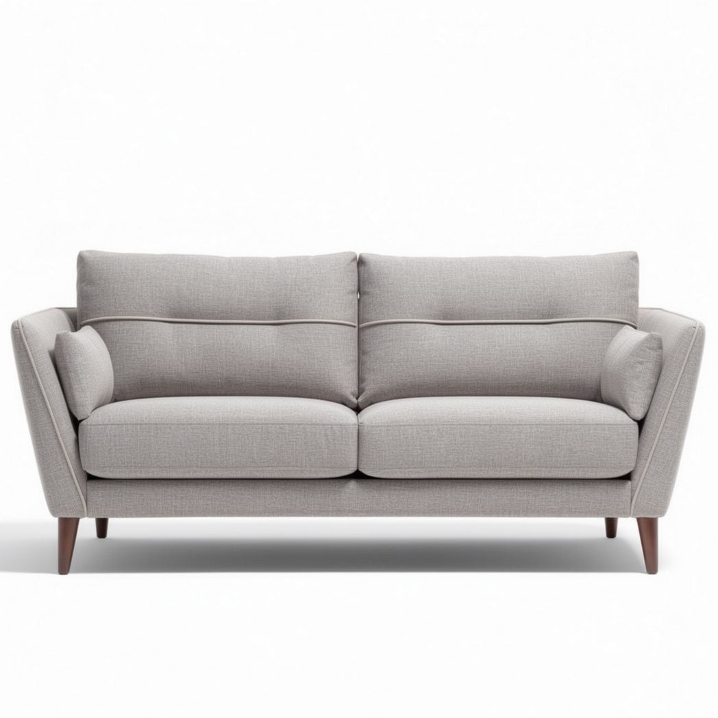 Fabric Upholstered Sofa for Living Room Seating – 200 x 90 x 85cm