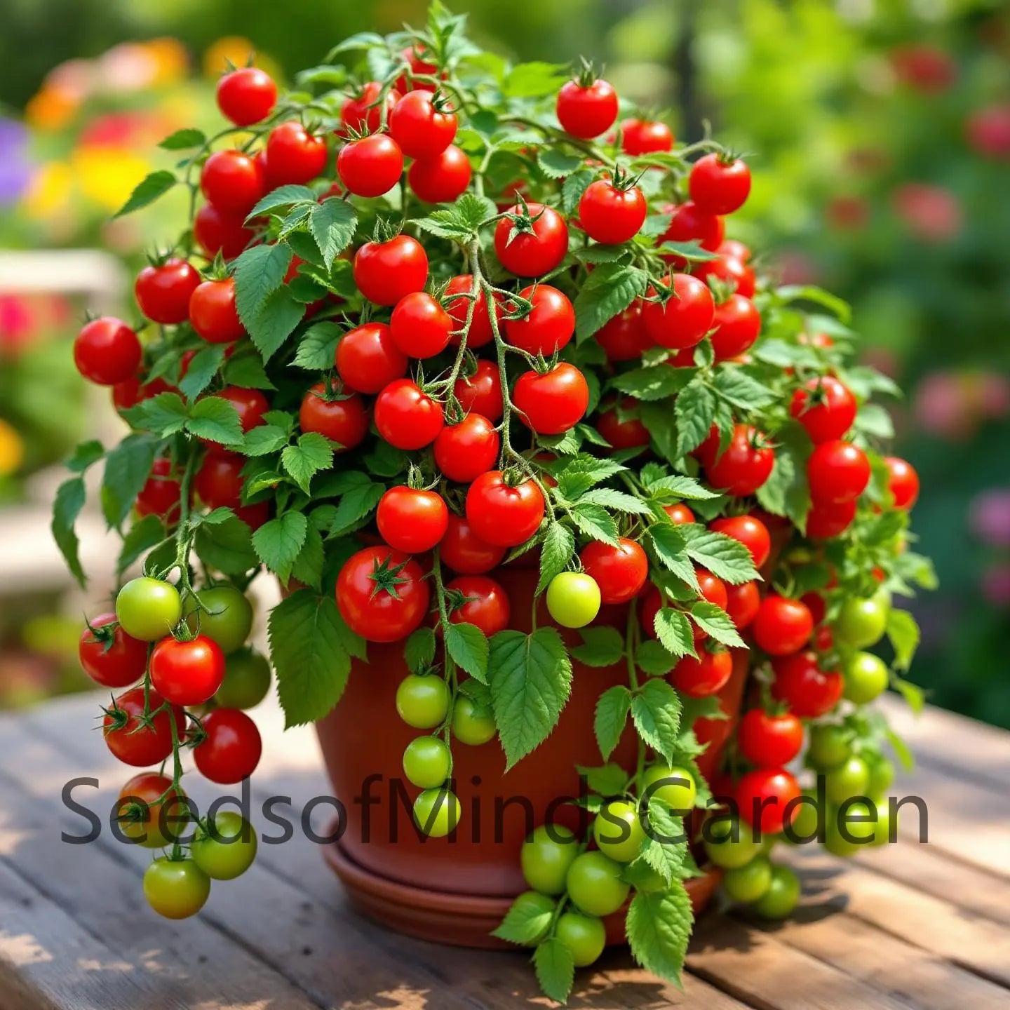 Spunky Bird Micro Dwarf Tomato Seeds(15 Seeds)